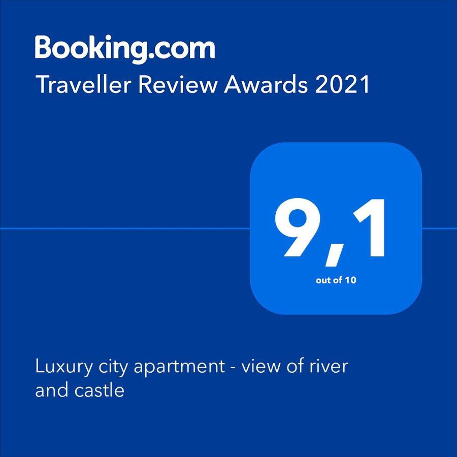 Luxury City Apartment - View Of River And Castle Wurtzburgo Exterior foto